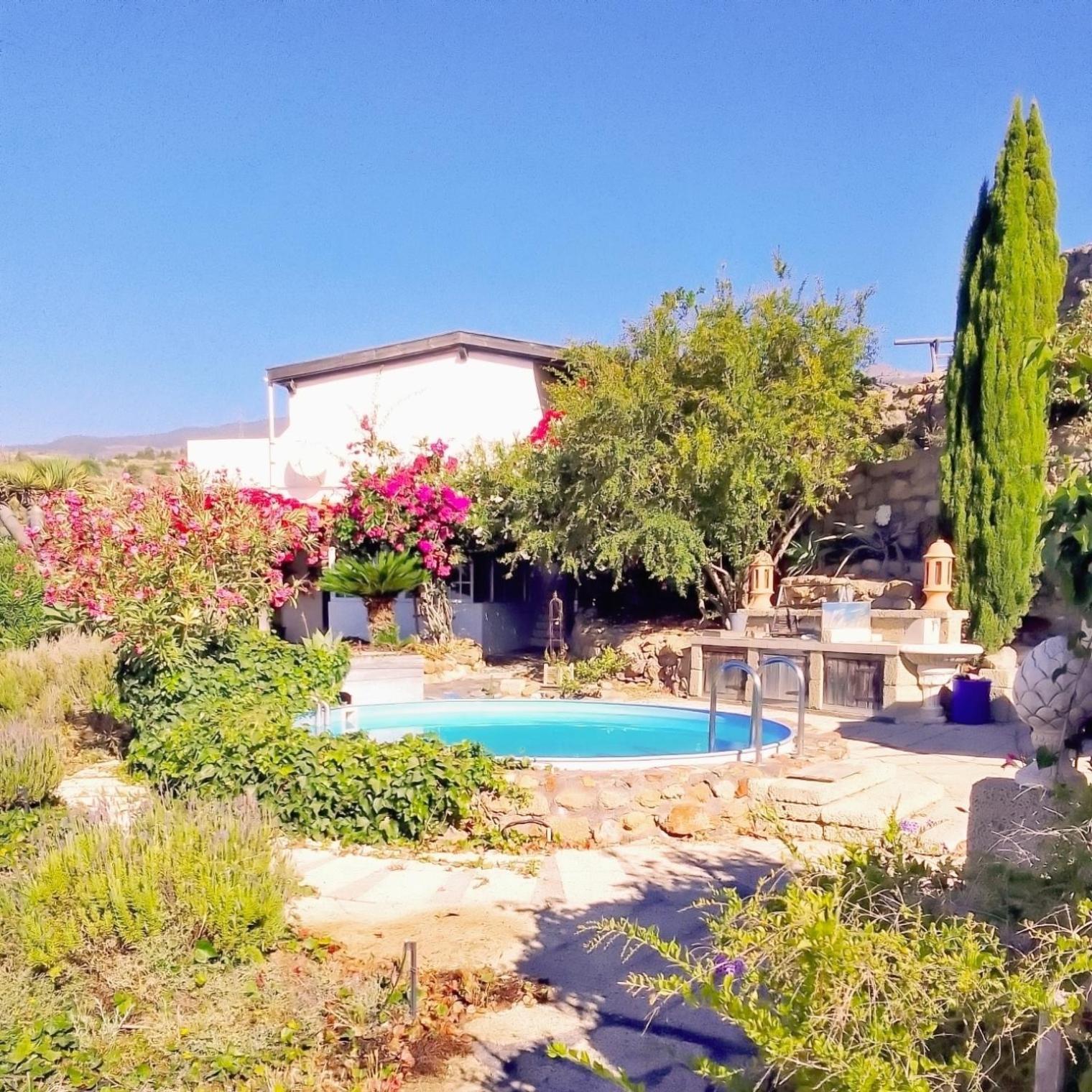 Villa -Casa Azul-Arico Viejo La Sabinita - Baden, Wandern, Klettern, Individualurlaub Jenseits Des Massentourismus, Exterior foto